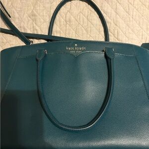 Kate Spade Teal Leather Tote